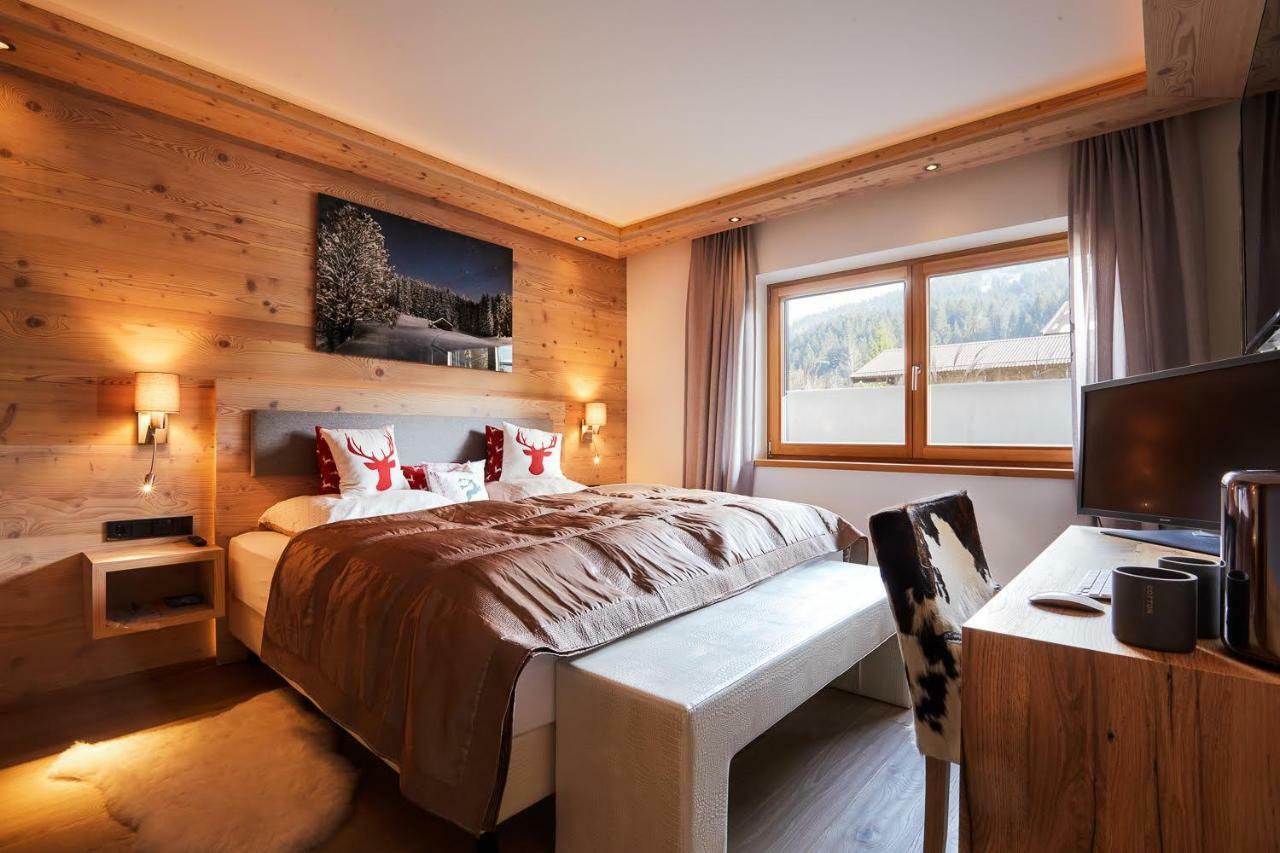 Top Modernes Ferienhaus Mit Sauna! Nicht Weit Vom Skilift Villa Kirchberg in Tirol Luaran gambar